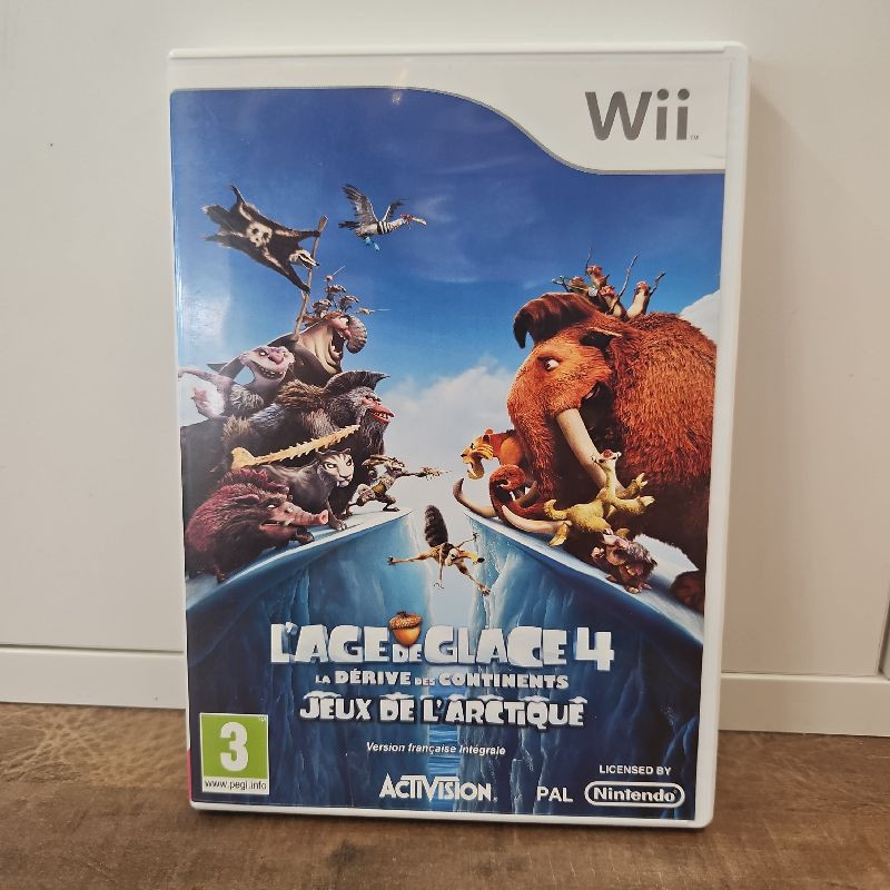 L AGE DE GLACE 4 LA DERIVE DES CONTINENTS - WII