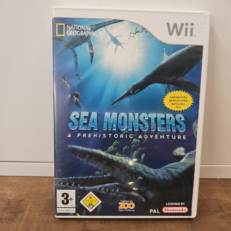 SEA MONSTERS A PREHISTORIC ADVENTURE - WII SEA MONSTERS A PREHISTORIC ADVENTURE - WII