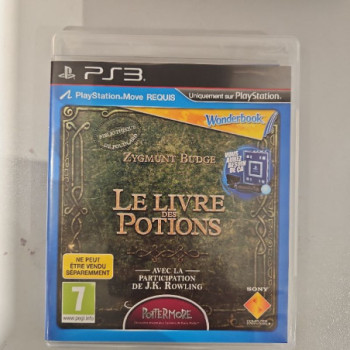 LE LIVRE DES POTIONS PS3 JEUX SEUL