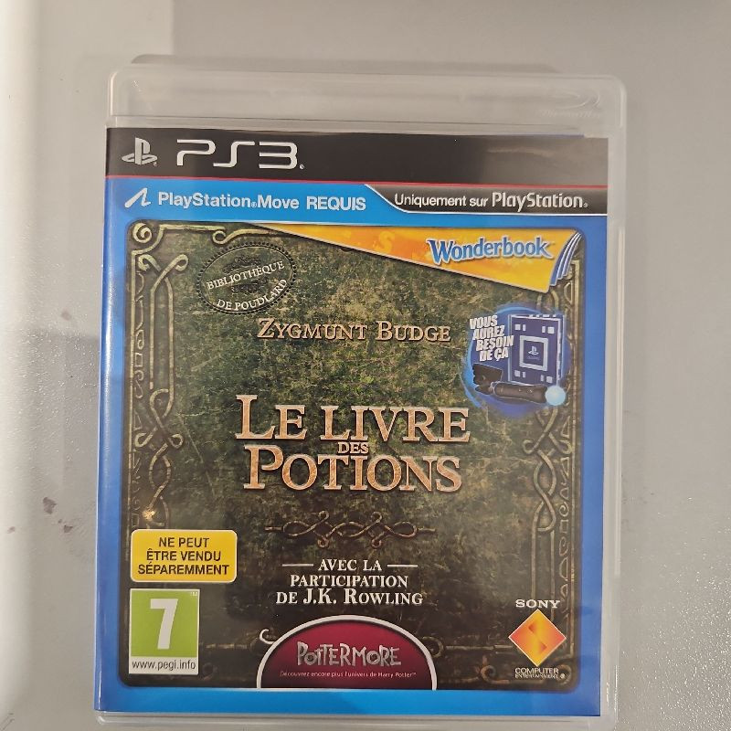 LE LIVRE DES POTIONS PS3 JEUX SEUL LE LIVRE DES POTIONS PS3 JEUX SEUL