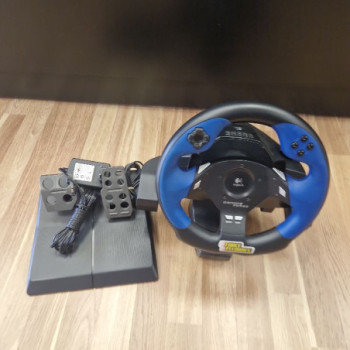 VOLANT PEDALES LOGITECH DRIVING FORCE PS3