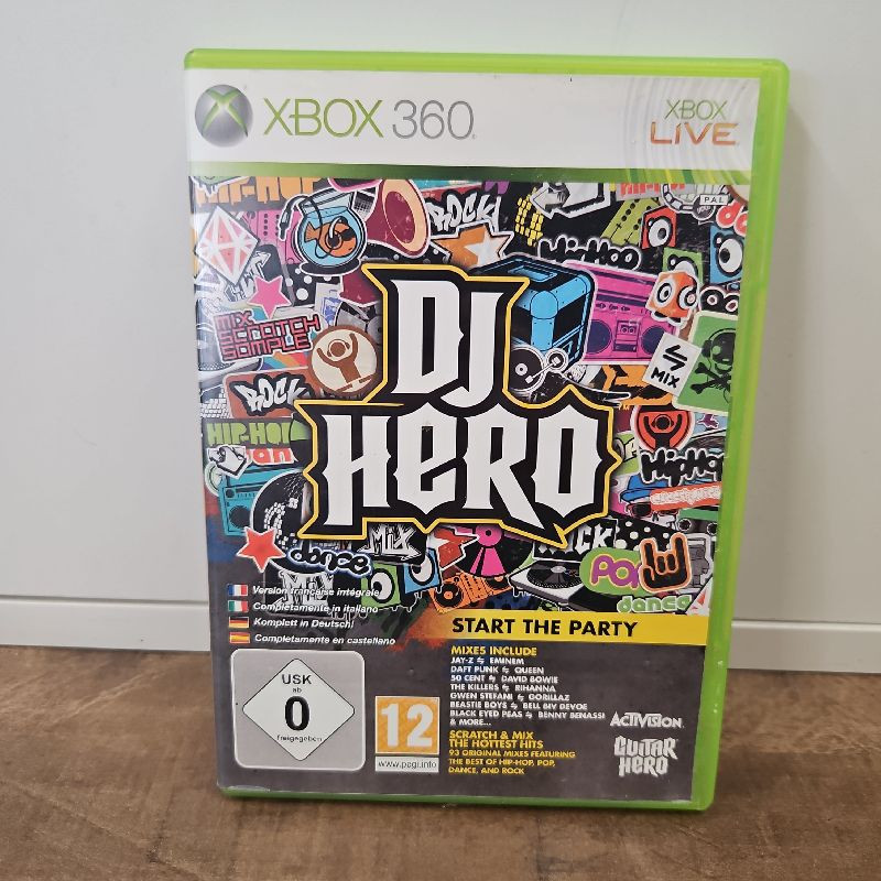 DJ HERO XBOX 360 DJ HERO XBOX 360