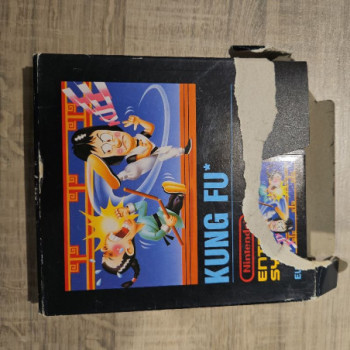 KUNG FU NES EN BOITE EN L ETAT