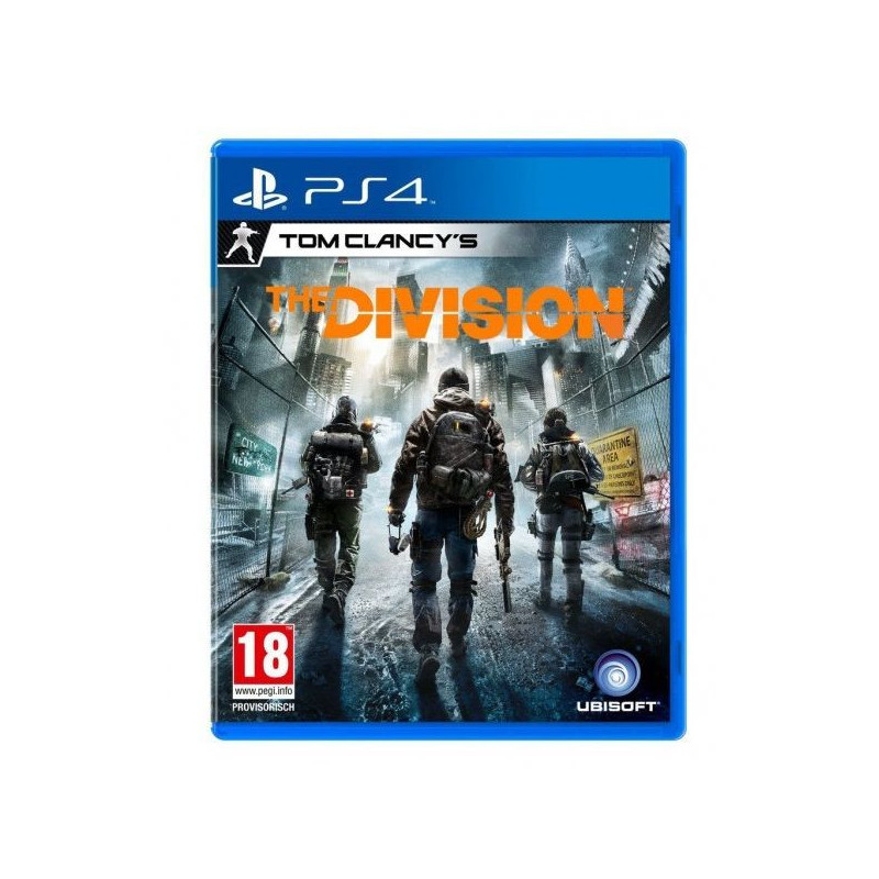 TOM CLANCYS THE DIVISION - PS4 TOM CLANCYS THE DIVISION - PS4
