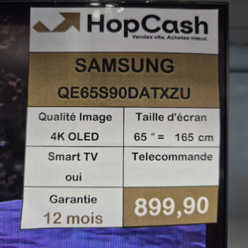 SAMSUNG QE65S90DATXZU 65'' 4K UHD QD OLED TV 2024