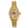 ROLEX LADY DATEJUST PRESIDENT OR 18 CT -  69178 - 26MM - 1986 - AVEC BOITE ET SANS PAPIER