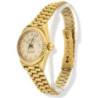 ROLEX LADY DATEJUST PRESIDENT OR 18 CT -  69178 - 26MM - 1986 - AVEC BOITE ET SANS PAPIER
