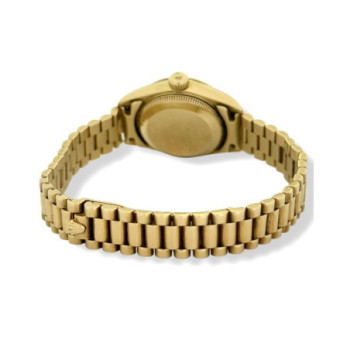 ROLEX LADY DATEJUST PRESIDENT OR 18 CT -  69178 - 26MM - 1986 - AVEC BOITE ET SANS PAPIER