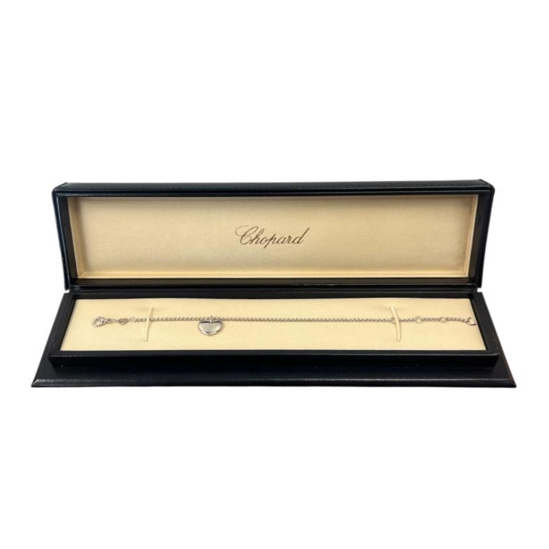 BRACELET CHOPARD CHOPARDISSIMO EN OR BLANC 18K FULLSET BRACELET CHOPARD CHOPARDISSIMO EN OR BLANC 18K FULLSET