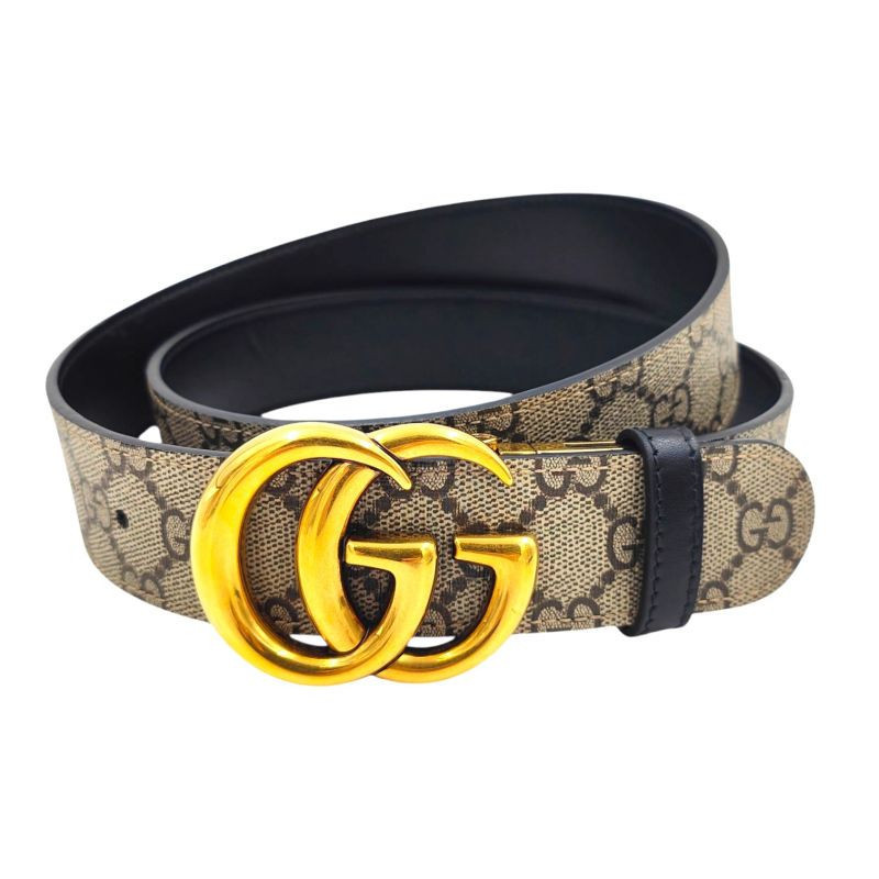 CEINTURE GUCCI GG MARMONT REVERSIBLE