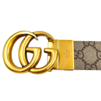 CEINTURE GUCCI GG MARMONT REVERSIBLE