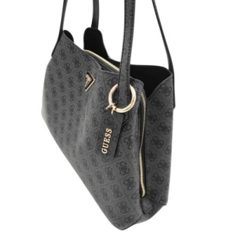 GUESS SORA CARRYALL GRIS MOTIF