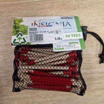 LOT 50 TEES INSIGNIA 3-1/4 TU