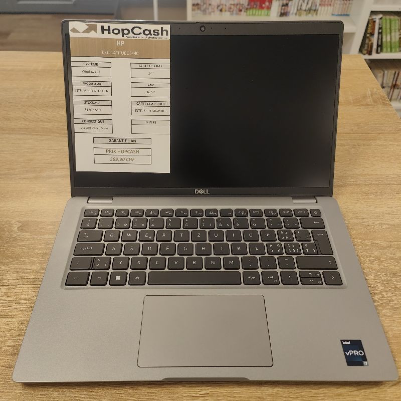 DELL LATITUDE 5440 - 512GB - 16GB - CPU i7-1365 - GPU Intel UHD GRAPHICS DELL LATITUDE 5440 - 512GB - 16GB - CPU i7-1365 - GPU Intel UHD GRAPHICS