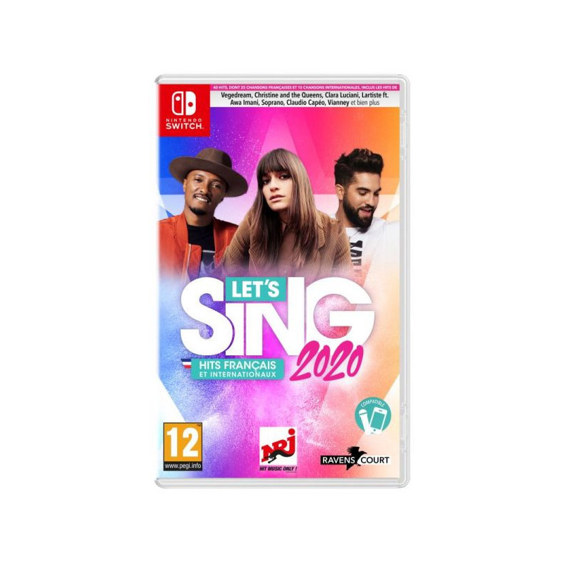 LET S SING 2020 HITS FRANCAIS ET INTERNATIONAUX - SWITCH (SANS MICRO) LET S SING 2020 HITS FRANCAIS ET INTERNATIONAUX - SWITCH (SANS MICRO)
