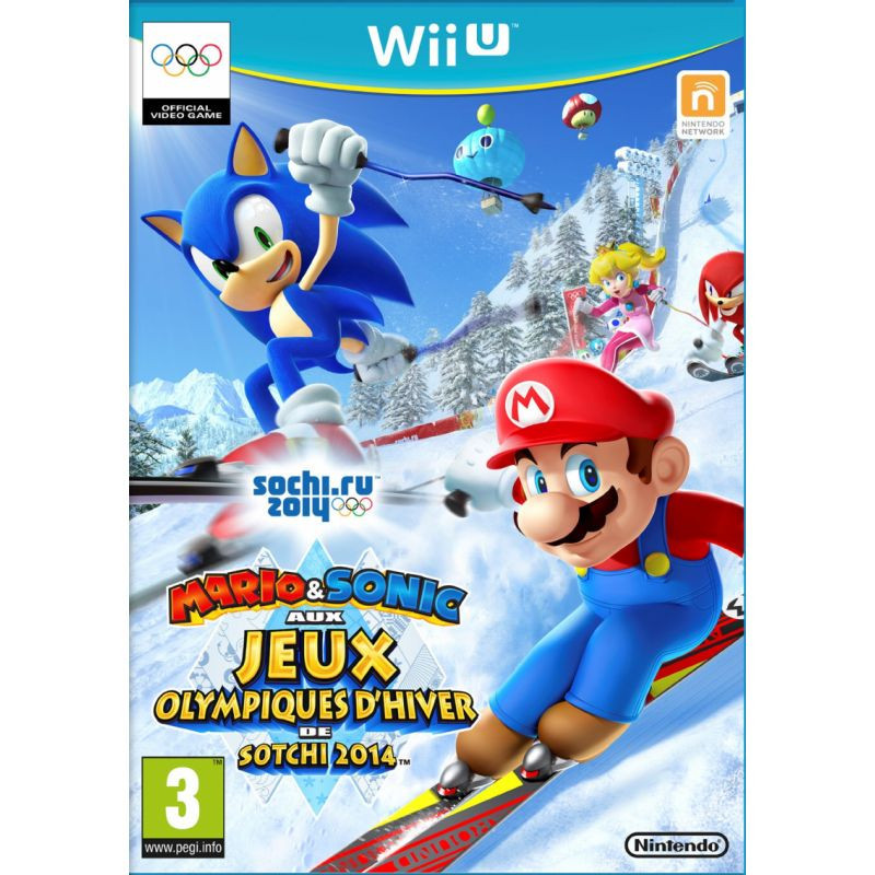 MARIO ET SONIC AUX JO D HIVER SOTCHI 2014 - WII U