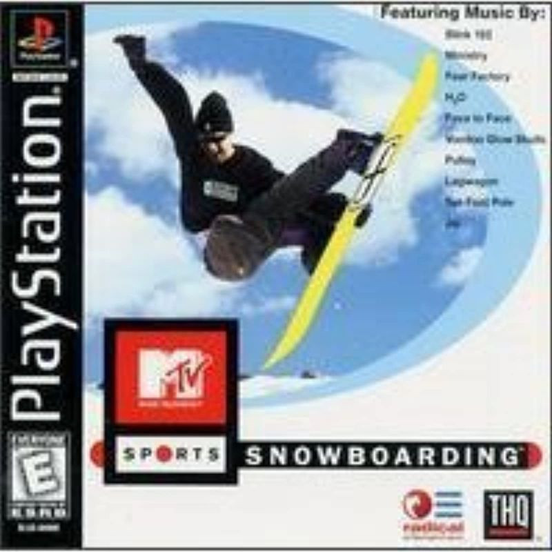 MTV SNOWBOARDING - PS1 MTV SNOWBOARDING - PS1
