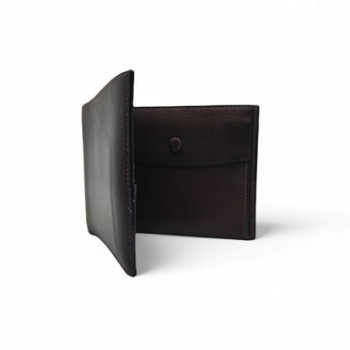 PORTEFEUILLE HERMES THALES MC2 CUIR MARRON