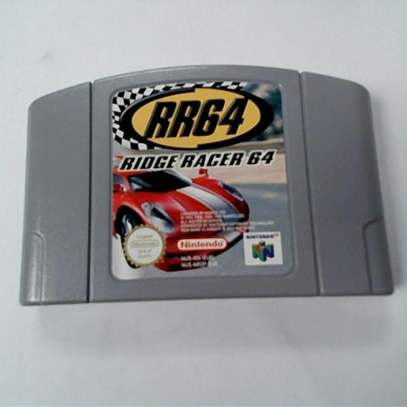 RR66 RIDGE RACER 64 - N64 - SANS BOITE RR66 RIDGE RACER 64 - N64 - SANS BOITE