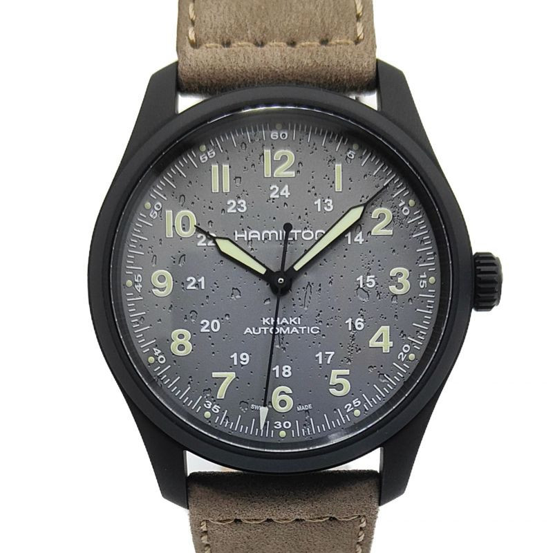 HAMILTON KHAKI FIELD TITANIUM AUTO 38 H70215880