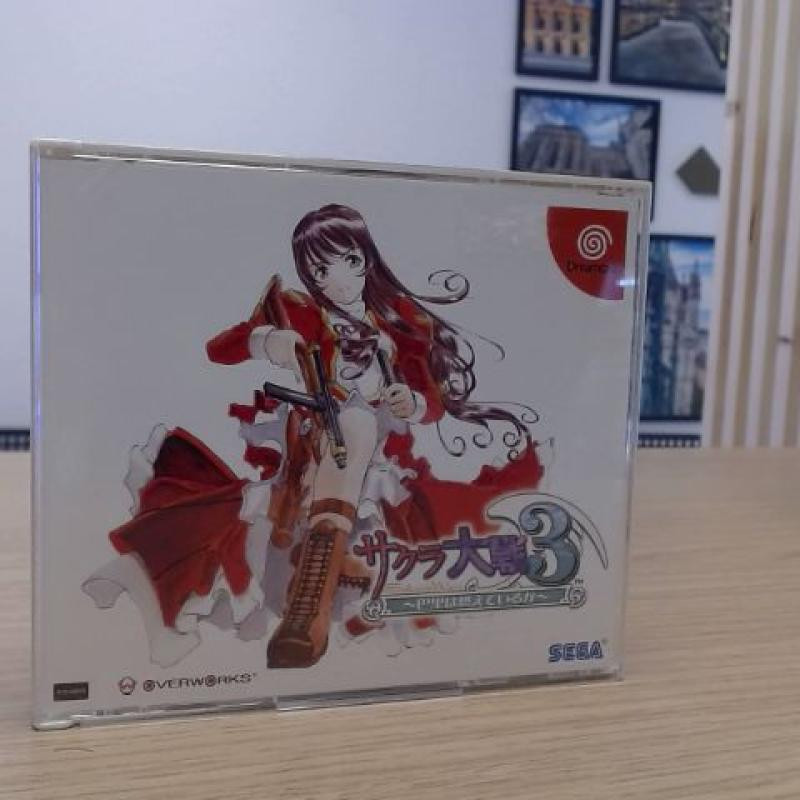 SAKURA TAISEN 3 PARIS HA MOETE IROKA DREAMCAST JAP