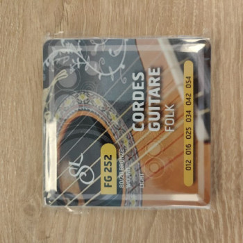 SET CORDES GUITARE FOLK STOL FG252