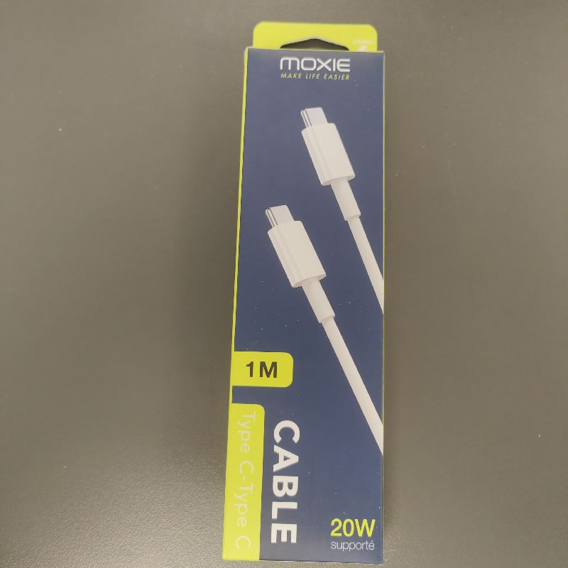 MOXIE CABLE TYPE C TYPE C 20W