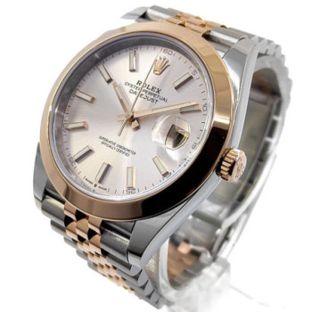 ROLEX DATEJUST 41 TWO TONE EVEROSE SUNDUST DIAL