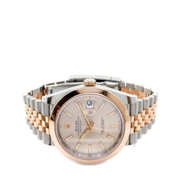 ROLEX DATEJUST 41 TWO TONE EVEROSE SUNDUST DIAL
