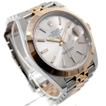 ROLEX DATEJUST 41 TWO TONE EVEROSE SUNDUST DIAL