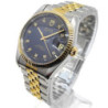 TUDOR ROLEX PRINCE DATE BLACK DIAL DIAMONDS 34MM AUTOMATIQUE 75203