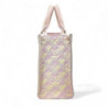 SAC A MAIN LOUIS VUITTON ON THEGO PM LIGHT PINK MONOGRAM