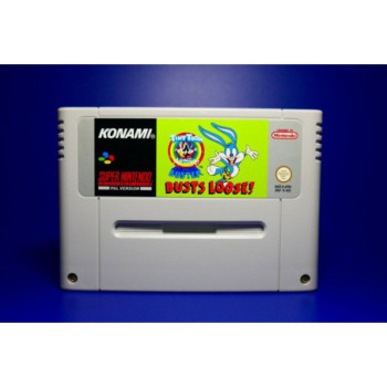 TINY TOON BUSTER BUSTS LOOSE SNES