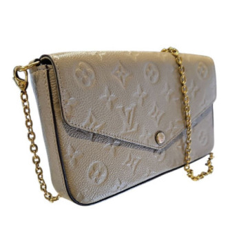 LOUIS VUITTON FELICIE BEIGE (manque porte cartes)