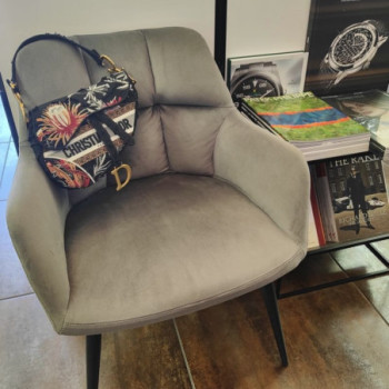 SAC A MAIN SADDLE DIOR TOILE