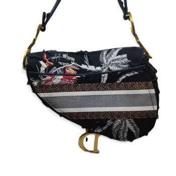 SAC A MAIN SADDLE DIOR TOILE