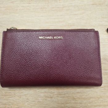 PORTEFEUILLE MICHAEL KORS BORDEAU