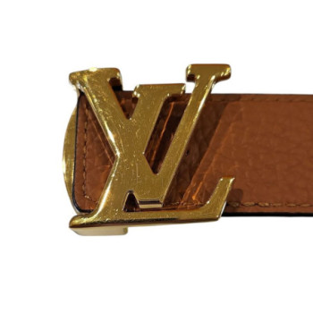 CEINTURE LOUIS VUITTON REVERSIBLE BLACK/BROWN M9521 80/32 BOITE DUSTBAG