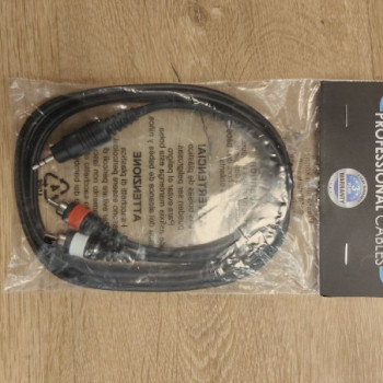 CABLE POWER RCA / MINI JACK 1,5M CAB2062