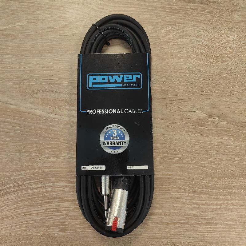 CABLE POWER JACK M ST   JACK F CAB2057 6M