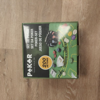 SET DE POKER 200 JETONS