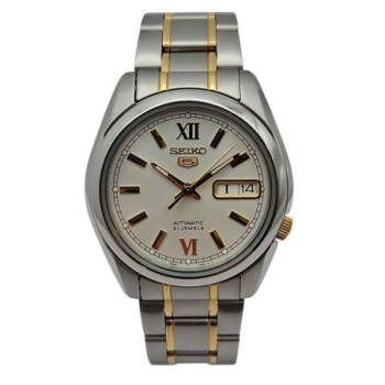 SEIKO AUTO BLANC/GOLD
