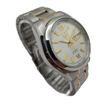 SEIKO AUTO BLANC/GOLD