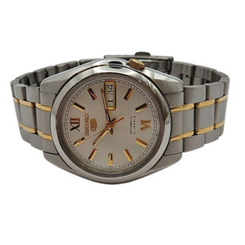 SEIKO AUTO BLANC/GOLD