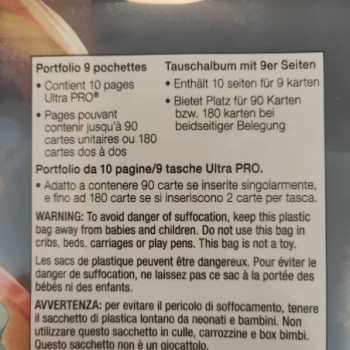 PORTFOLIO 9 CASES A4 POKEMON