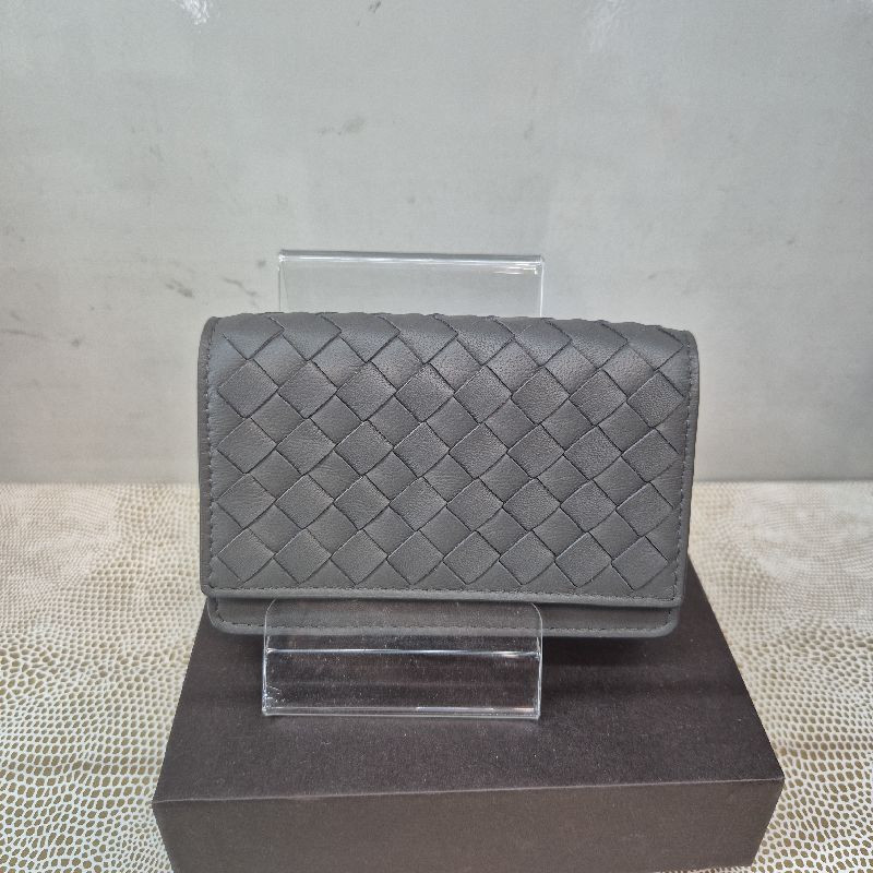 BOTTEGA VENETA INTRECCIATO CARD CASE BOTTEGA VENETA INTRECCIATO CARD CASE