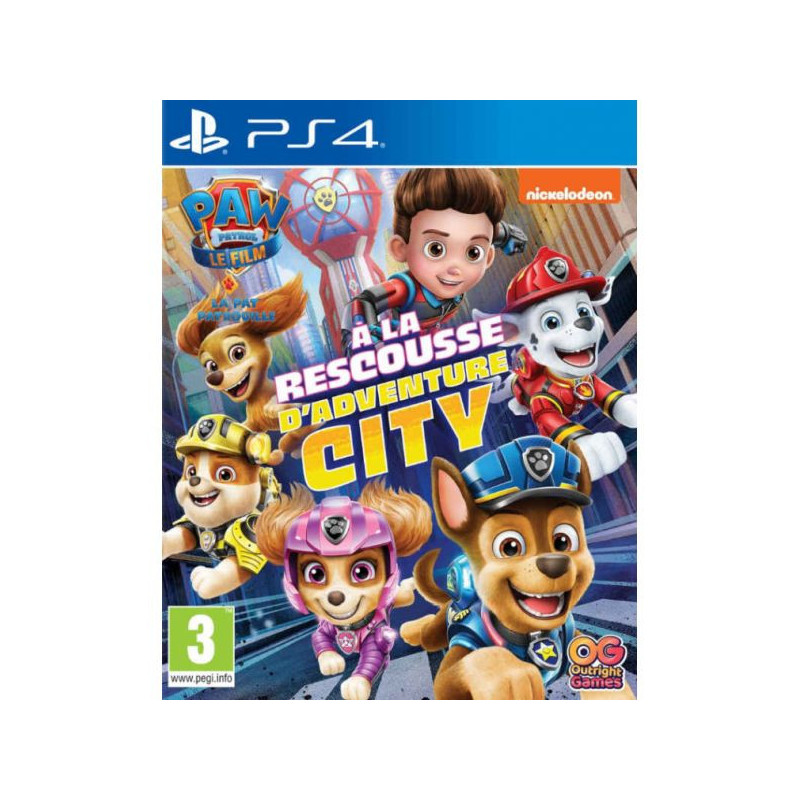 PAT PATROUILLE A LA RESCOUSSE D ADVENTURE CITY PS4 PAT PATROUILLE A LA RESCOUSSE D ADVENTURE CITY PS4