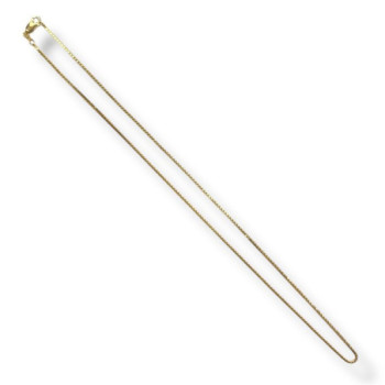 COLLIER OR JAUNE 18K 8.28GRS 52.5CM