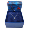 MAUBOUSSIN COLLIER OR BLANC 18K DTS/SAPHIR 3.29GR SEX AND LOVE