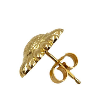 BOUCLE D OREILLE OR JAUNE 18CT 3GR
